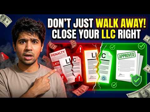 How to Close an LLC Properly (Step-by-Step) | Avoid Fees, Taxes & Costly Mistakes