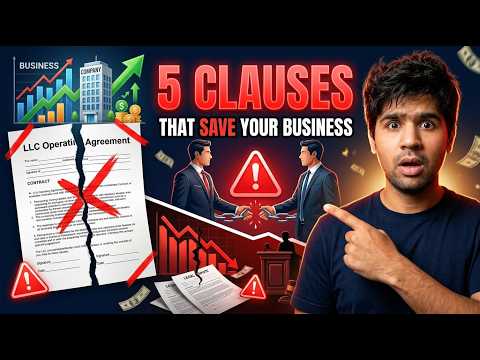 5 LLC Operating Agreement Clauses Every Business Partner Must Have (Avoid Costly Disputes)