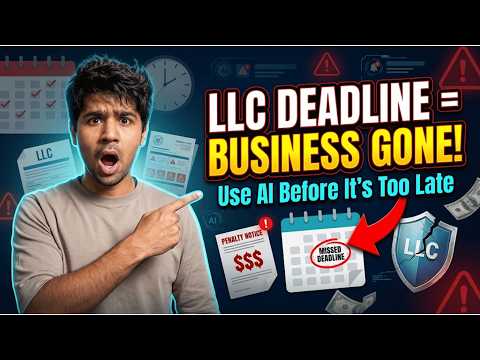 500,000 LLCs Get Shut Down Every Year! Use This AI Compliance Hack Before It's Too Late