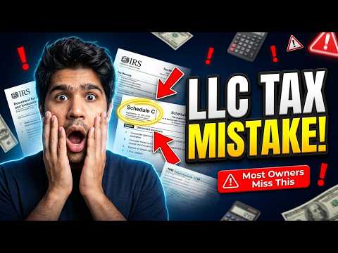 The Biggest LLC Tax Mistakes to Avoid in 2026 | Schedule C Guide