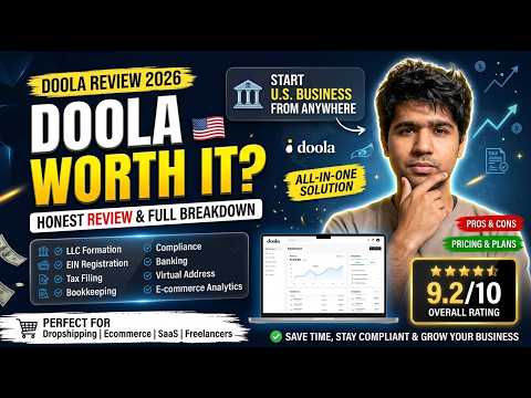Doola Review 2026 🔥 Is It Worth It? Honest Review, Features, Pros & Cons