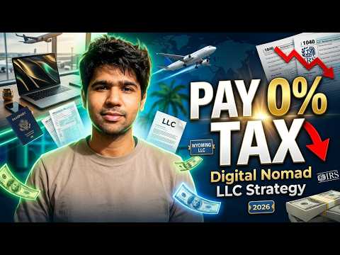 How Digital Nomads Legally Pay LESS Tax in 2026