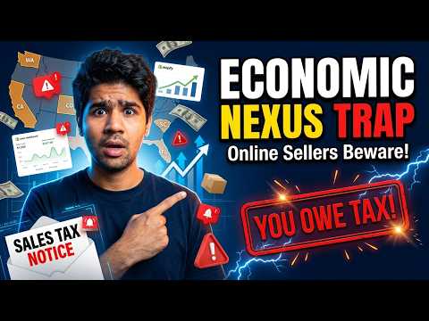 Economic Nexus Explained (2026) | Sales Tax Rules Every LLC Owner Must Know